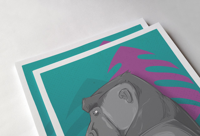 Silverback Poster Top Stack